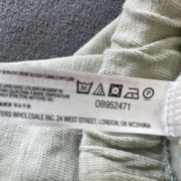 Free People FP Beach Culver City Tapered Pants Womens Small Mint Green Harem - Picture 7 of 12